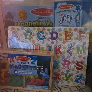Melissa & Doug Colorful Alphabet Magnetic Set